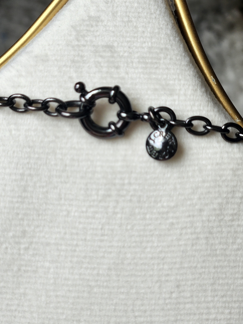 J. Crew Chunky Clear Crystal Statement Necklace in - Picture 2 of 9